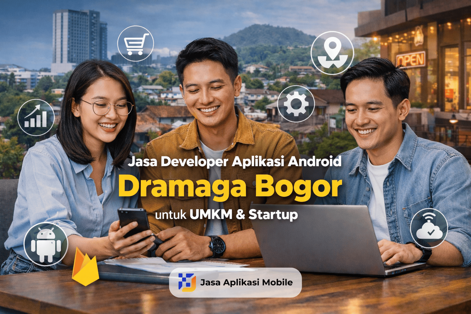 Jasa Developer Aplikasi Android Dramaga Bogor untuk UMKM & Startup
